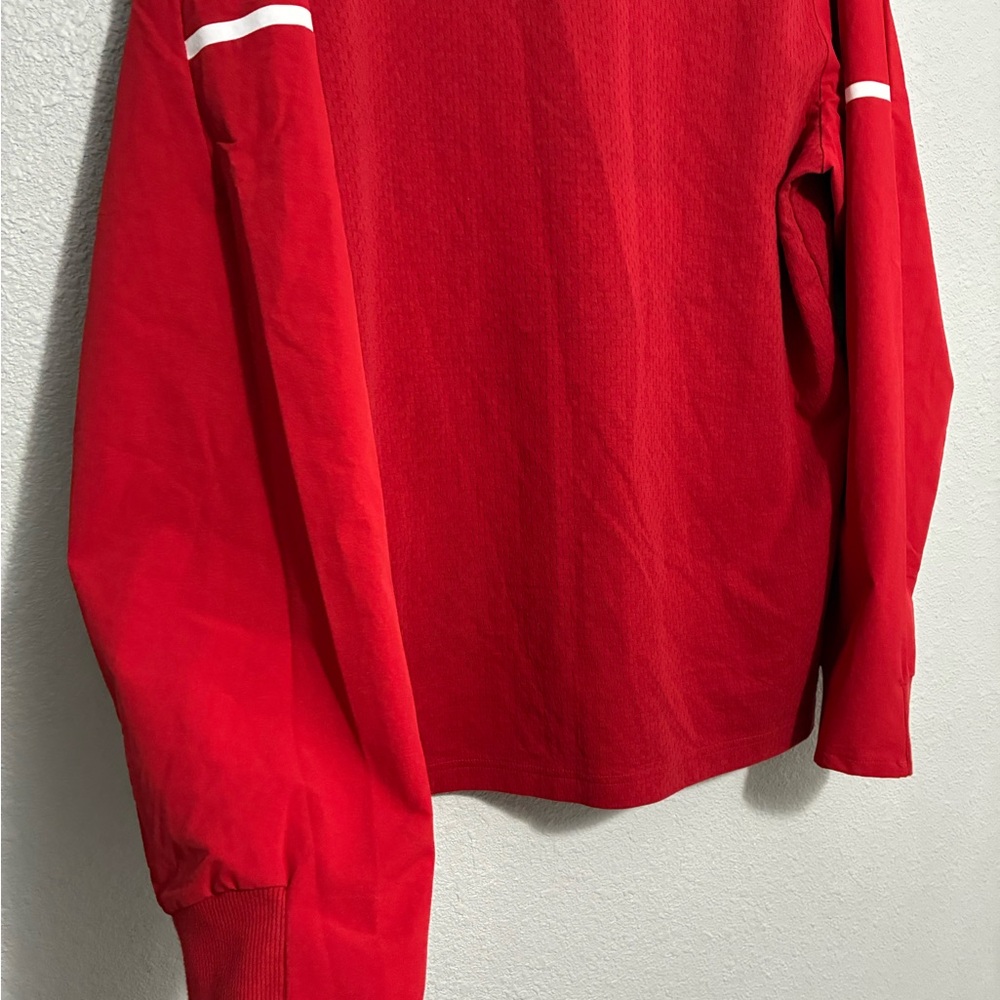Adidas Bold Red Zip-Up Jacket XL - Picture 7 of 8